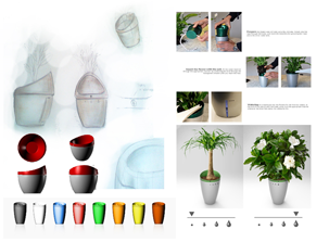 Sviluppo del design industriale del prodotto Green Vase