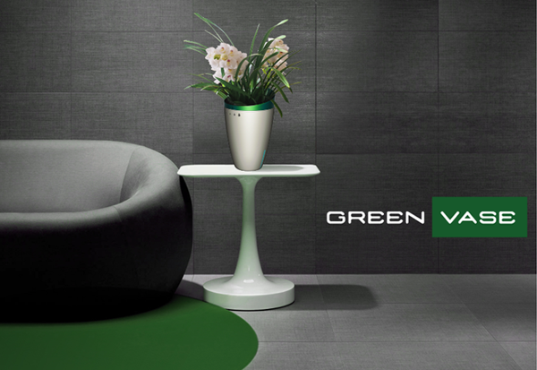 Prodotto plastico innovativo Green Vase